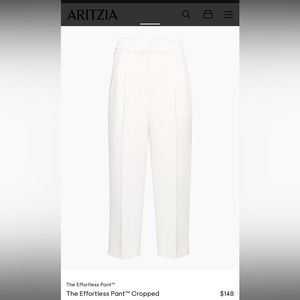 Aritzia The Effortless Pant Cropped